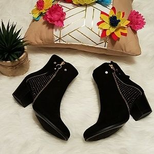 New women rhinestones booties 6.5
